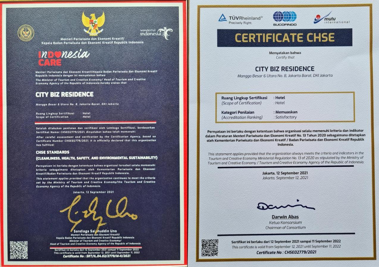 City Biz Residence Jakarta Eksteriør billede